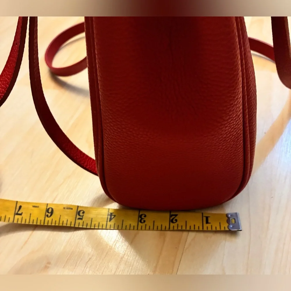 Parisa Wang Red Leather convertible bag